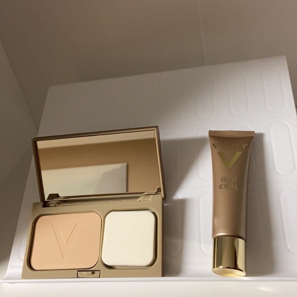 Vichy Teint Ideal Illuminating Foundation and Compact Powder. NWT - Picture 2 of 4